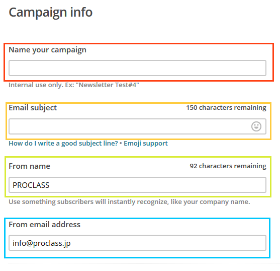 Campaign Builder - Setup MailChimp